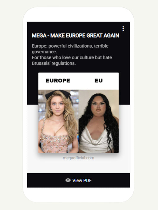 MEGA QR Code T-Shirt